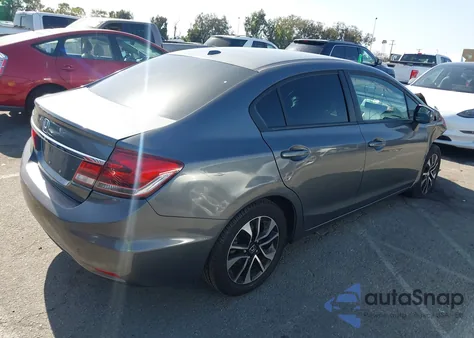 2013 Honda Civic Ex z USA, uszkodzony, nr VIN 19XFB2F88DE258759